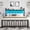 Black, variant on EnHomee Full Size Metal Platform Bed Frame with Headboard Metal Bed Frame with LED Lights Full Bed Frame with Underbed Storage,White