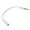 White, variant on 3.5mm Male Port Stereo to 3.5mm Female Port Connector Adapter Cable CTIA to OMTP