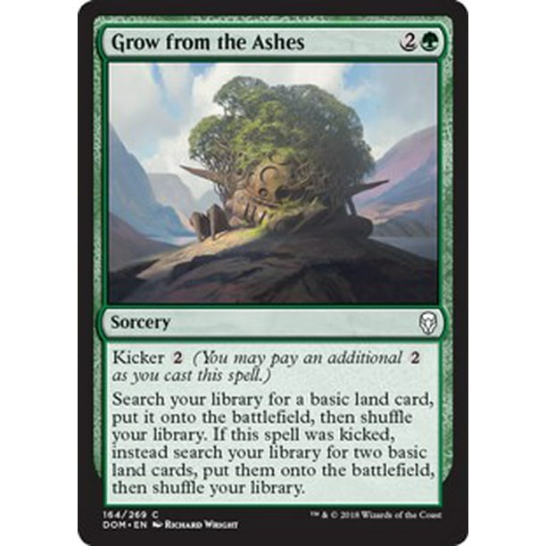 MtG Dominaria Grow from the Ashes [Foil]