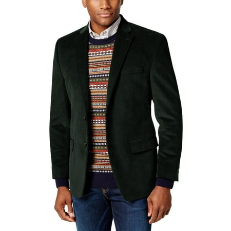 Lauren Ralph Lauren Men's Classic-Fit Ultraflex Corduroy Sport Coat (48R, Green)