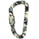 thumbnail image 3 of Clip de mosquetón de bloqueo automático de 8 mm Clips de mosquetón de escalada en forma de D de aleación de aluminio para hamacas (color militar), 3 of 5