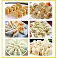 thumbnail image 4 of 4 piezas de acero inoxidable para hacer bolas de masa hervida cortador de masa de pastelería accesorios de cocina molde para bolas de masa hervida cortador de prensa de masa envoltorio pastel arr, 4 of 5