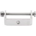 thumbnail image 5 of Speedway Motors Stainless Steel Spring Clamps for 2 Inch Wide Leaf Springs, Universal Fit Cross Spring Alignment Hardware with Hex Bolt, Front or Rear Suspension, 5 of 6