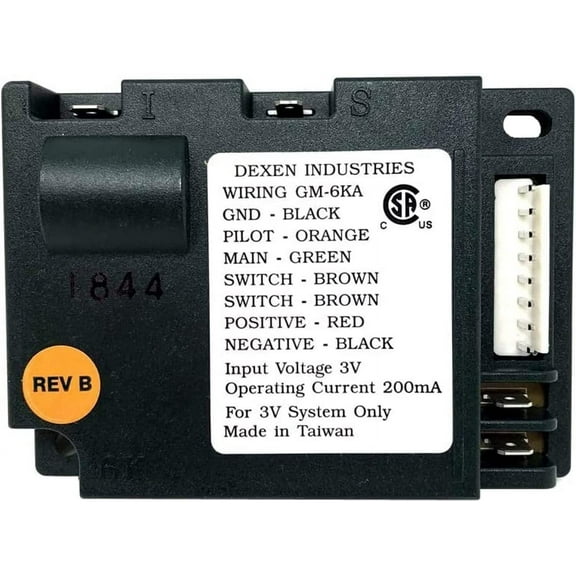 Dexen Fireplace Control Module