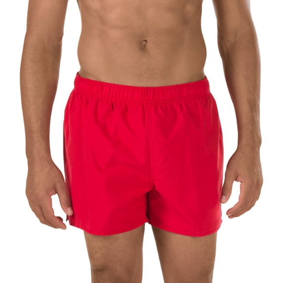 Men's Speedo 7320256 Active Surf Runner Volley Swim Short (Red Buff L)