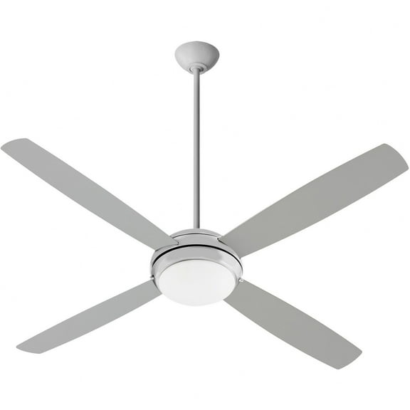 Quorum Lighting - Expo - 4 Blade Ceiling Fan with Light Kit In Contemporary