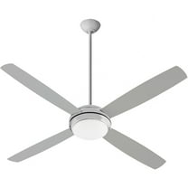 Quorum Lighting - Expo - 4 Blade Ceiling Fan with Light Kit In Contemporary