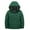 Blackish Green, variant on Kids Lightweight 𝗪aterproof Puffer Jackets Quilted Hooded Padded Insulated down Coats Boys Girls Zipper Outwear