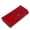 Red-A, variant on TAZAG magnetic buckle women's patent leather wallet long multi-card slot genuine leather clutch