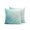 Teal, Mint, Seafoam, Emerald, variant on Outdoor Pillows Waterproof, Blue Polka Dots Bedding Throw Pillows with Insert for Couch Sofa Bed, Modern Abstract Art Ombre 18x18 Inch Pillowcases Decorative Camping Patio Pillow Set of 1