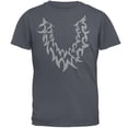 thumbnail image 1 of Halloween Wolf Costume Grey Mens T Shirt, 1 of 2