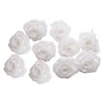 thumbnail image 2 of 10 piezas de 6 cm de mini flores artificiales para el cabello, elegantes pinzas para el cabello, adorno para boda Blanco, 2 of 8