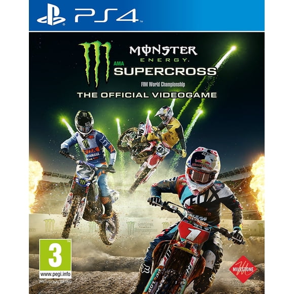 Videojuego Milestone Monster Energy Supercross PS4