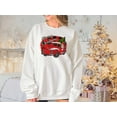 thumbnail image 2 of Buffalo Plaid Merry Christmas Red Truck Shirt, Christmas Sweatshirt, Holiday Shirt, Christmas Gifts for Women, Holiday Sweater, Xmas, 2 of 11
