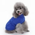 thumbnail image 3 of Small Medium Dog Winter Fleece Vest, Integrated Mountaineer Coat Design, Windproof Warm Pet Apparel, 3 of 5