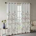 thumbnail image 4 of Madison Park Cecily 50x95" Burnout Printed Curtain Panel in Mauve, 4 of 5