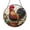 Acrylic 3.5 Inch, variant on Garden Chickens Faux Stained Glass Window Decor2101