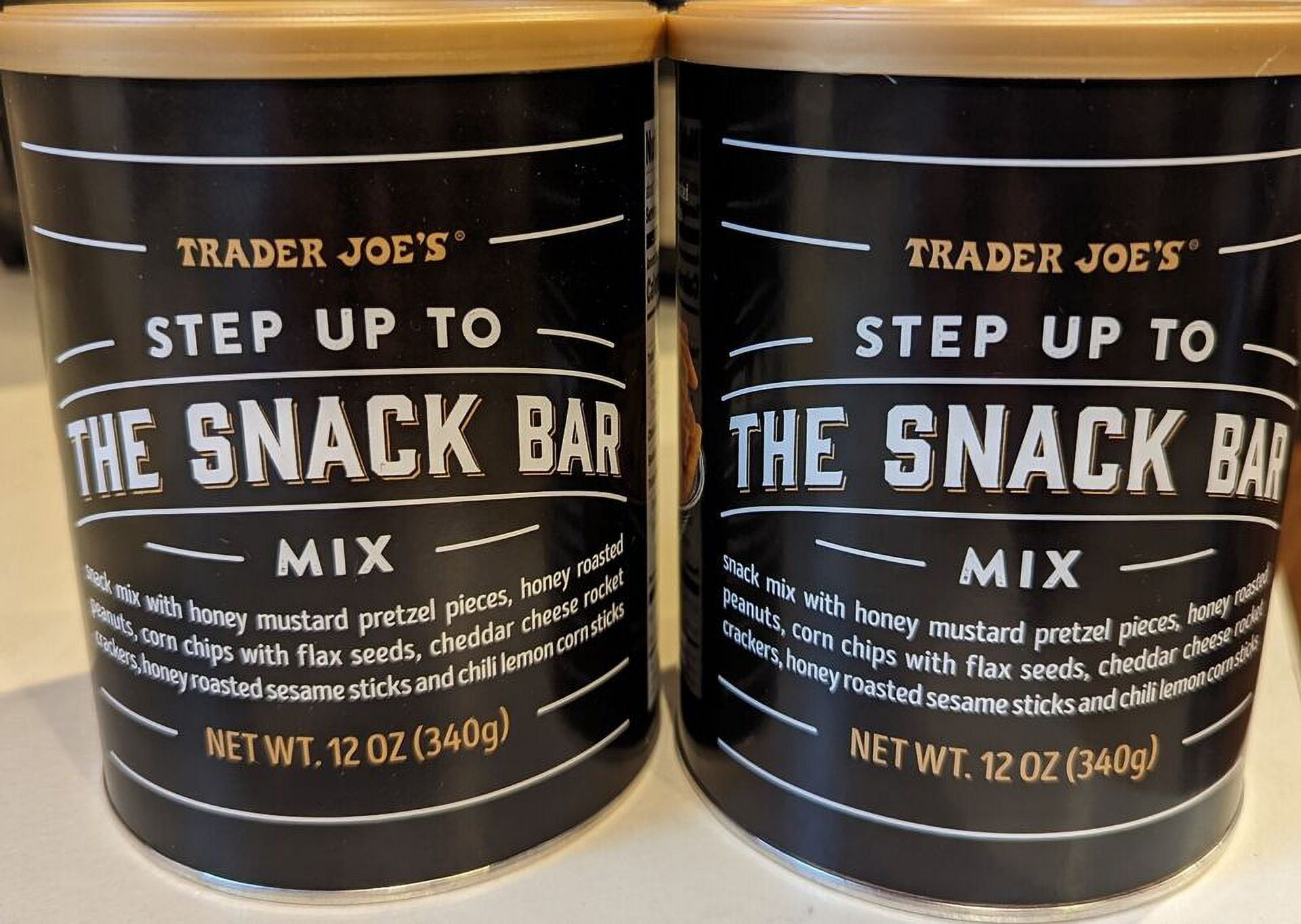 2 Packs Trader Joe's Step Up To The Snack Bar Mix 12 oz Each Pack, Total 24 oz