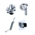 thumbnail image 3 of Universal Multifunction Bathroom Water Diverter Tap Faucet Extender With 360 Rotating Massage Shower Head Sprayer, 3 of 9