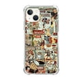 thumbnail image 1 of Comic Superhero Case Compatible with iPhone 13 Mini,Aesthetic Art Design TPU Full Cover Shock-proof Case, 1 of 7