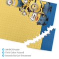 thumbnail image 3 of Rompecabezas de 300 piezas de Minions, de madera, para la memoria, la agilidad, juegos familiares, juguetes para niños, niñas y adultos, regalos desafiantes para decoración del hogar, 3 of 8