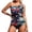 D, variant on Womens Swimsuits Vest Style Two Piece Tankini One Shoulder Tight Fit Bathing Suit Athletic Performance Swimwear for Swimming