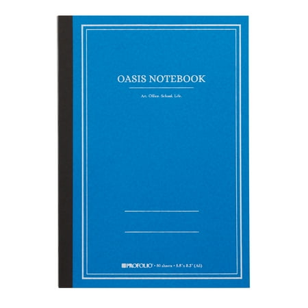 UPC: 0075633602525 | Itoya ProFolio Oasis Notebook Medium Sky