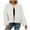 White, variant on Women's Faux Fur Short Jackets Winter Warm Fluffy Long Sleeve Open Front Cropped Jacket Cozy Outerwear Ladies Going Out Coats White M