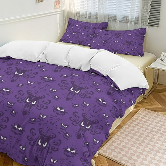 Haunted Mansion Bedding Set Couple Bedclothes Pillowcase Customized Home Textiles Bed Set for Bedroom Decoration