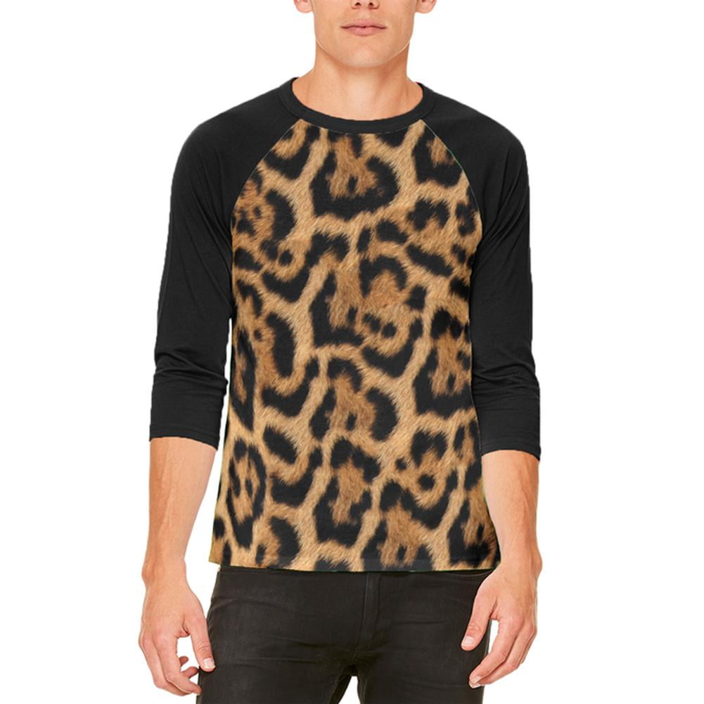 mens leopard print sweatshirt