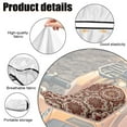 thumbnail image 6 of Uorisanigo ATV Seat Covers Tribal Floral Four-Wheeler Seat Cover Anti-Slip Waterproof Polyester,Universal Fit for Polaris Sportsman 570 450 850 & Honda Rancher 420, 6 of 7