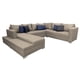 thumbnail image 1 of Sala Esquinera en U Corbel Beige 4 salas en 1 200x315x255 cm EL BAZAR STORE Moderna en esquina, 1 of 8