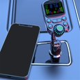 thumbnail image 4 of Kit para Coche Compatible con para Bluetooth, Transmisor FM, Manos , Reproductor MP3 Inalámbrico de Audio Auxiliar PD QC3.0, 4 of 5