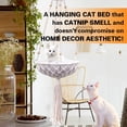 thumbnail image 4 of Hamaca con forma de gato VAESCOL, cama balancín bohemio tejida a mano en macramé, 4 of 6