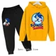 thumbnail image 3 of Ropa para bebé niño, ropa informal, conjunto de sudadera con capucha Sonic, camisetas para niño, pantalones, 2 piezas, ropa para niña, chándal de moda para niño, 3 of 5