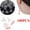 Clear, variant on Wentin Reduced Jewelry materials 100pcs Bullet Clutch Earring Backs With Pad 50pairs Earring Backs Earring Backs For Droopy Ears Studs Fishhook Earring Backs Replacements Clutch Back