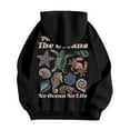 thumbnail image 5 of Womens Long Sleeve Oversized Hoodies Turtle Print Crewneck Fall 2026 Sweatshirts 2026 Spring Lightweight Casual Tops, 5 of 6
