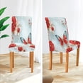 thumbnail image 5 of BZSMCE Chairs Slipcovers Dining Chair Covers Elegant Butterfly Amidst Roses Creative Pattern, 5 of 7