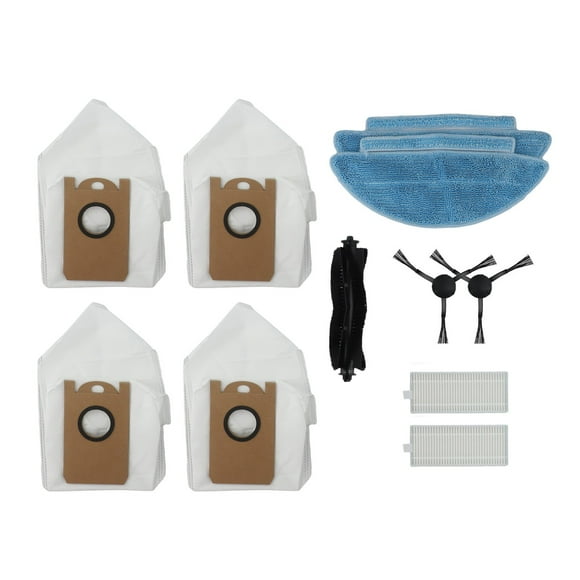 For Laresar For L6 Nex Robot vacuum cleaner Parts Main Brush Dust Bags Side Brushes