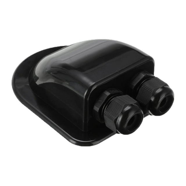 Gland d'Entrée de Câble Double/simple, Accessoires de Voiture en ABS Imperméable pour Moteur de VR/bateau à Double Trou