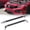 Black, variant on Adjustable 8"-11" Front Bumper Lip Splitter Diffuser Strut Rod Tie Bars Fit Most Vehicles,Red