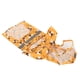 thumbnail image 4 of Impermeable para perros, reflectante, transpirable, ligero, con estampado de abejas, chaqueta impermeable para cachorros con capucha para senderismo, camping, caminatas, talla S, 4 of 14