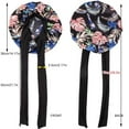thumbnail image 2 of AmaMary Silk Bonnet Satin Bonnet for Sleeping Curly Hair Cover Sleep Cap Silk Night Caps for Women Large Silk Sleep Bonnet with Tie, 2 of 4