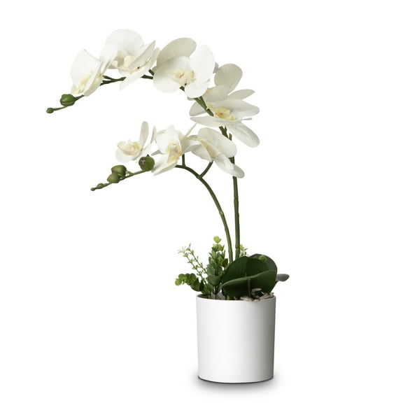 INNVELLO Faux Orchids Plants in Pot for Home Decor Indoor