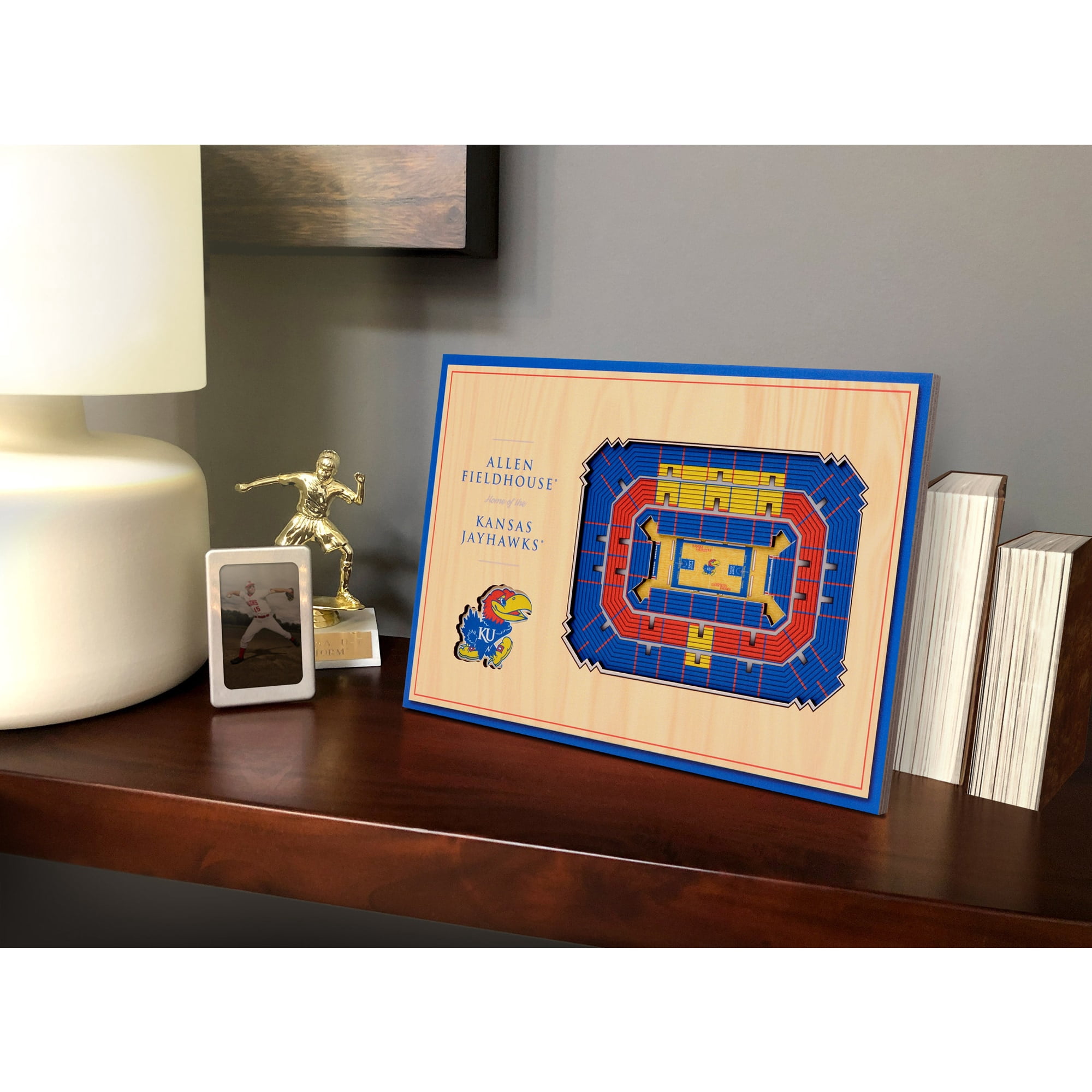 Kansas Jayhawks 3D StadiumViews Desktop Display