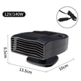 thumbnail image 3 of Car Fan Heater 2 In 1 Fan Heating Machine Multipurpose Demister For Household Automobile, 3 of 6