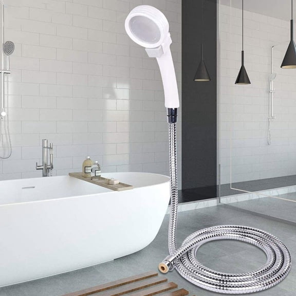 Shower Hose, Stainless Steel Flexible Showerhead Hose With Reinforced Explosion - Proof Design For Bathroom Showers, Water Heaters - Universal Replacement Hose For Standard Shower