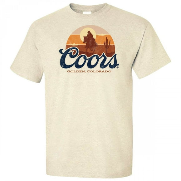 Coors Riding in The West T-Shirt-Large
