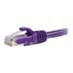 C2G 100ft Cat6 Snagless Unshielded (UTP) Ethernet Network Patch Cable - Purple - patch cable - 100 ft - purple