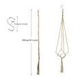 thumbnail image 7 of Macrame Plant Hanger, 4 Packs Plant Hangers, Hanging Planter for Indoor Plants Decorative Macrame Pot Hanger for Home Decor, 7 of 7